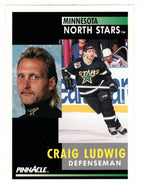 Craig Ludwig - Minnesota North Stars (NHL Hockey Card) 1991-92 Pinnacle # 248 Mint
