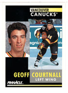 Geoff Courtnall - Vancouver Canucks (NHL Hockey Card) 1991-92 Pinnacle # 263 Mint