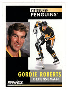 Gordie Roberts - Pittsburgh Penguins (NHL Hockey Card) 1991-92 Pinnacle # 274 Mint