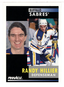 Randy Hillier - Buffalo Sabres (NHL Hockey Card) 1991-92 Pinnacle # 281 Mint