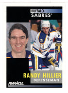 Randy Hillier - Buffalo Sabres (NHL Hockey Card) 1991-92 Pinnacle # 281 Mint