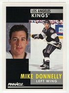Mike Donnelly RC - Los Angeles Kings (NHL Hockey Card) 1991-92 Pinnacle # 299 Mint