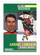 Andrei Lomakin - Philadelphia Flyers (NHL Hockey Card) 1991-92 Pinnacle # 305 Mint