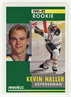 Kevin Haller RC - Buffalo Sabres (NHL Hockey Card) 1991-92 Pinnacle # 307 Mint