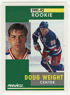 Doug Weight RC - New York Rangers (NHL Hockey Card) 1991-92 Pinnacle # 310 Mint