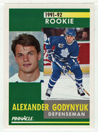 Alexander Godynyuk RC - Toronto Maple Leafs (NHL Hockey Card) 1991-92 Pinnacle # 318 Mint