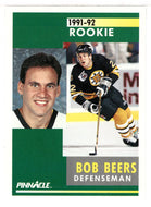 Bob Beers - Boston Bruins (NHL Hockey Card) 1991-92 Pinnacle # 326 Mint