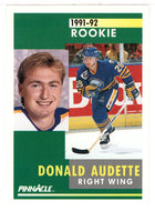 Donald Audette - Buffalo Sabres (NHL Hockey Card) 1991-92 Pinnacle # 330 Mint