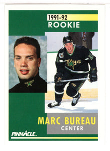 Marc Bureau - Minnesota North Stars (NHL Hockey Card) 1991-92 Pinnacle # 335 Mint