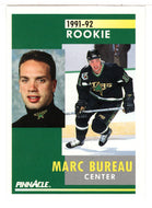 Marc Bureau - Minnesota North Stars (NHL Hockey Card) 1991-92 Pinnacle # 335 Mint