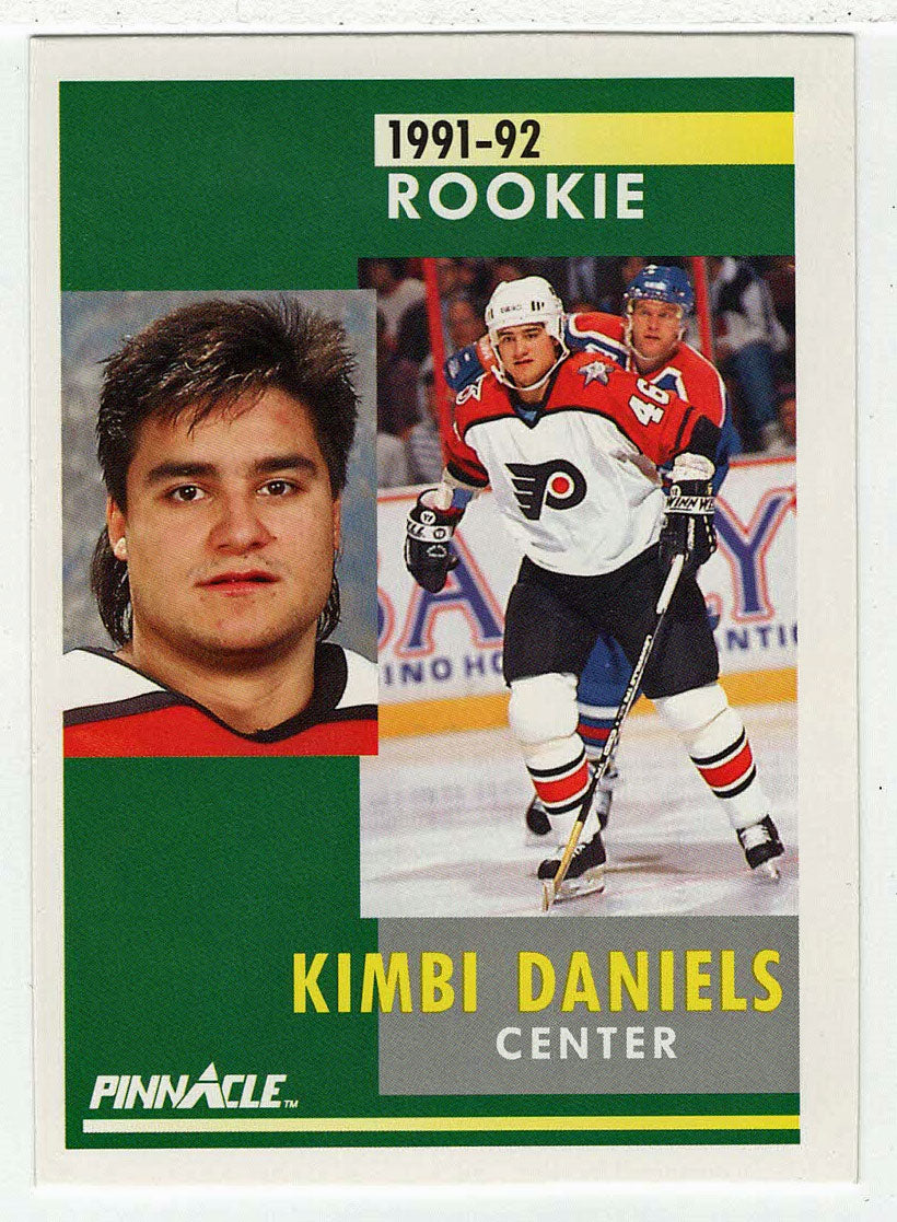 Kimbi Daniels RC - Philadelphia Flyers (NHL Hockey Card) 1991-92 Pinnacle # 336 Mint
