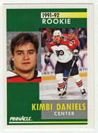 Kimbi Daniels RC - Philadelphia Flyers (NHL Hockey Card) 1991-92 Pinnacle # 336 Mint