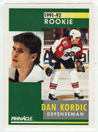 Dan Kordic RC - Philadelphia Flyers (NHL Hockey Card) 1991-92 Pinnacle # 338 Mint