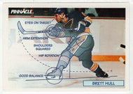 Brett Hull - St. Louis Blues - The Technician (NHL Hockey Card) 1991-92 Pinnacle # 376 Mint