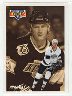 Rob Blake - Larry Robinson - Los Angeles Kings - The Idols (NHL Hockey Card) 1991-92 Pinnacle # 382 Mint