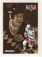 Tony Amonte - Mark Messier - New York Rangers - The Idols (NHL Hockey Card) 1991-92 Pinnacle # 390 Mint