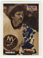 Rick Zombo - Glenn Resch - St. Louis Blues - New York Islanders - The Idols (NHL Hockey Card) 1991-92 Pinnacle # 393 Mint