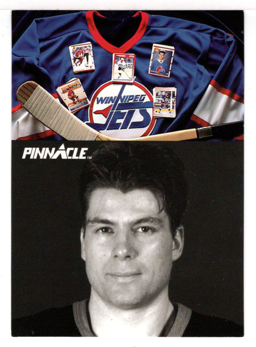 Pat Elynuik - Winnipeg Jets - Pro Sideline (NHL Hockey Card) 1991-92 Pinnacle # 416 Mint