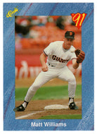 Matt Williams - San Francisco Giants (MLB Baseball Card) 1991 Classic I # 8 Mint