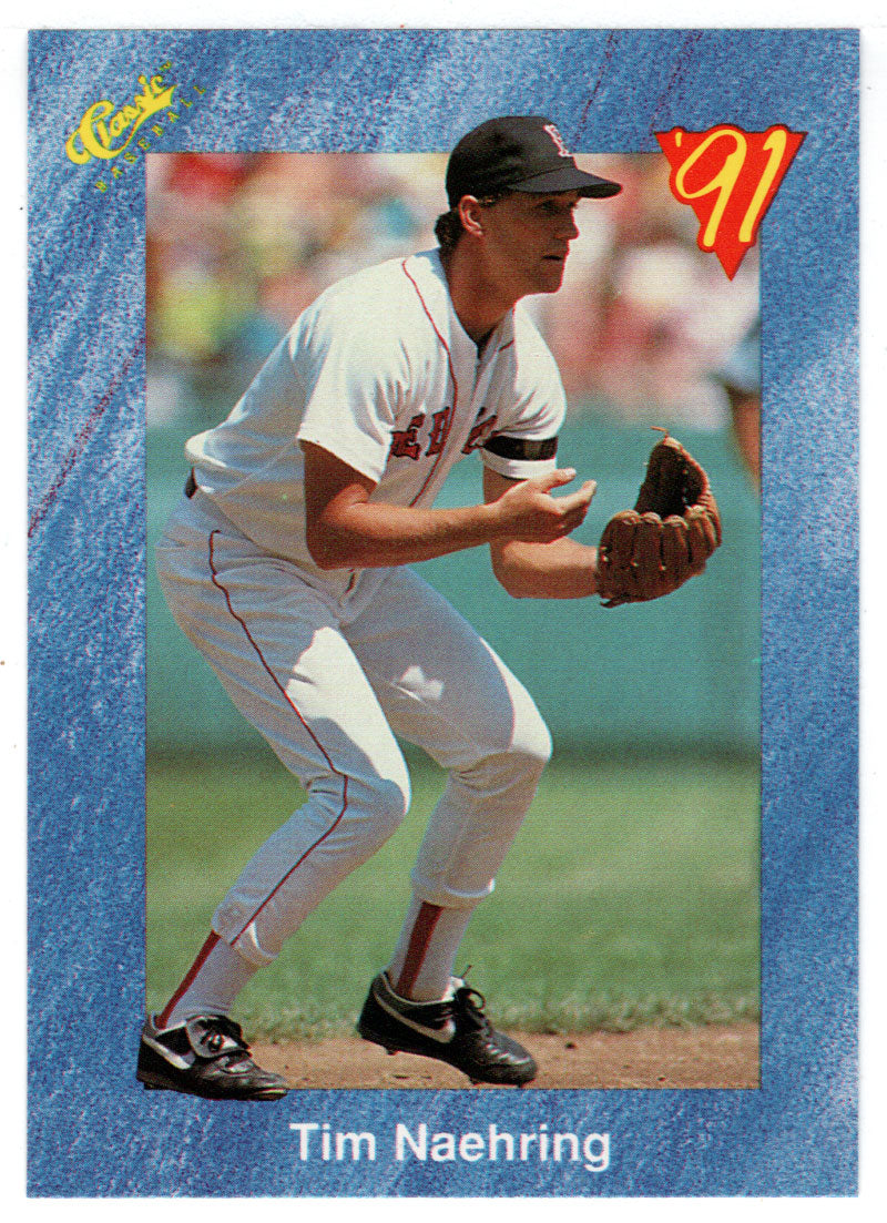 Tim Naehring  - Boston Red Sox (MLB Baseball Card) 1991 Classic I # 20 Mint