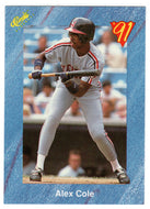 Alex Cole - Cleveland Indians (MLB Baseball Card) 1991 Classic I # 36 Mint