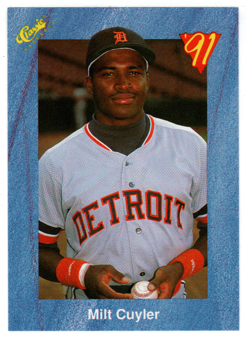 Milt Cuyler - Detroit Tigers (MLB Baseball Card) 1991 Classic I # 42 Mint