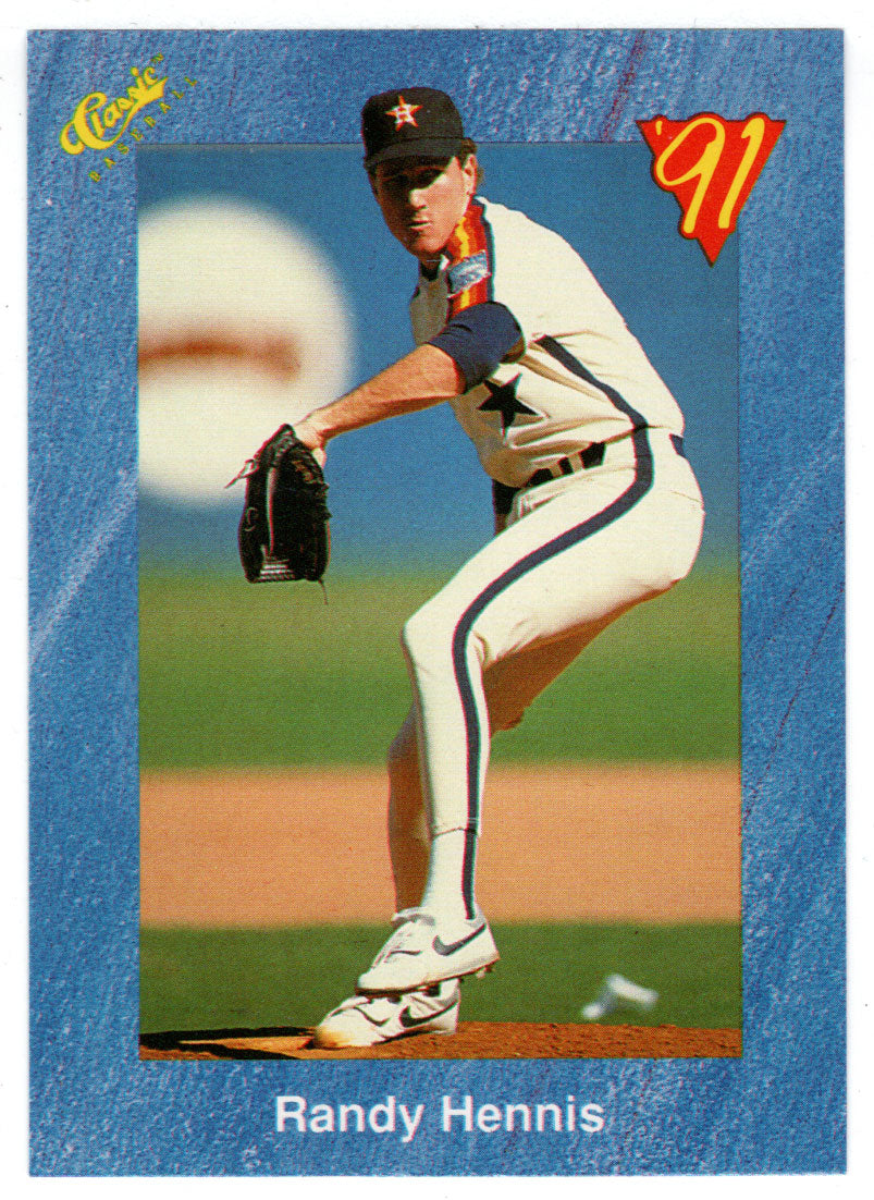 Randy Hennis - Houston Astros (MLB Baseball Card) 1991 Classic I # 45 Mint