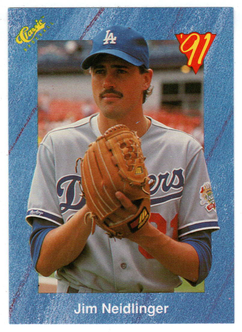 Jim Neidlinger - Los Angeles Dodgers (MLB Baseball Card) 1991 Classic I # 53 Mint