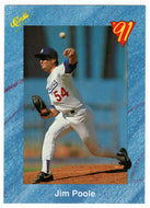 Jim Poole - Los Angeles Dodgers (MLB Baseball Card) 1991 Classic I # 54 Mint