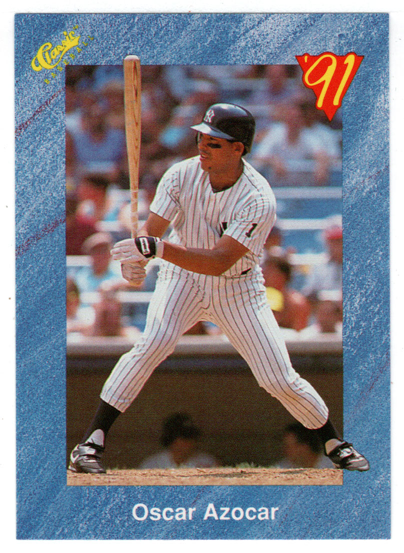 Oscar Azocar - New York Yankees (MLB Baseball Card) 1991 Classic I # 62 Mint