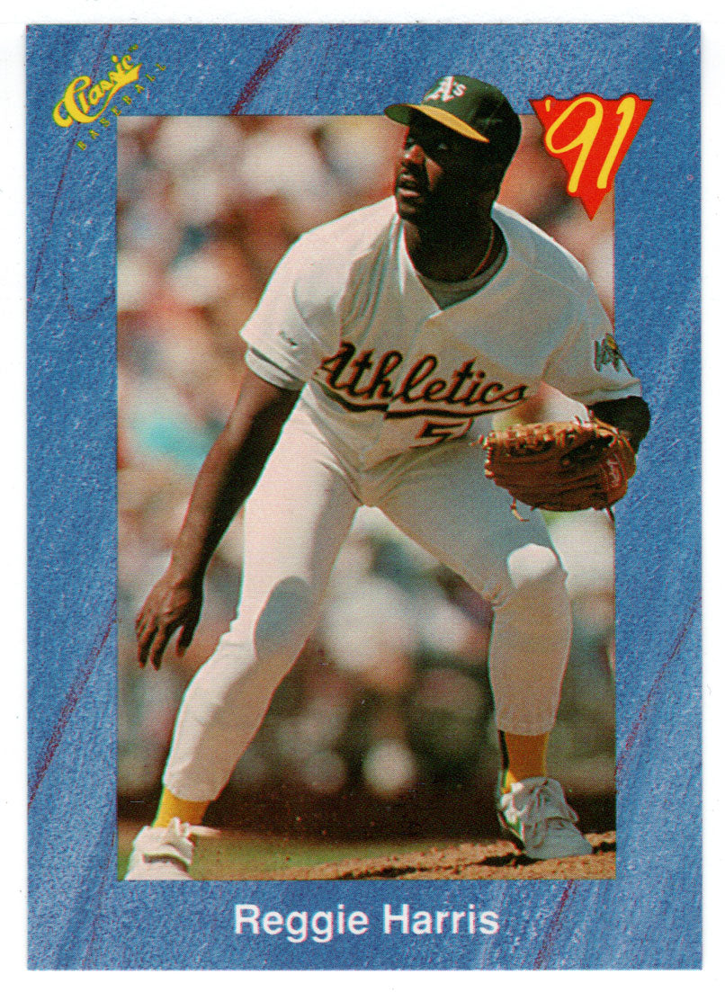 Reggie Harris - Oakland Athletics (MLB Baseball Card) 1991 Classic I # 71 Mint