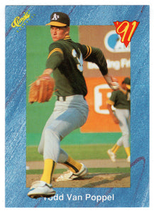Todd Van Poppel - Oakland Athletics (MLB Baseball Card) 1991 Classic I # 75 Mint