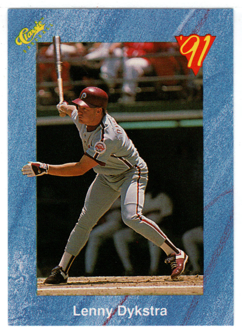 Lenny Dykstra - Philadelphia Phillies (MLB Baseball Card) 1991 Classic I # 78 Mint