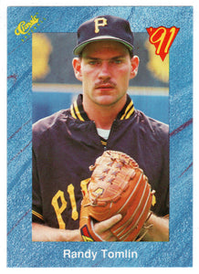 Randy Tomlin - Pittsburgh Pirates (MLB Baseball Card) 1991 Classic I # 83 Mint