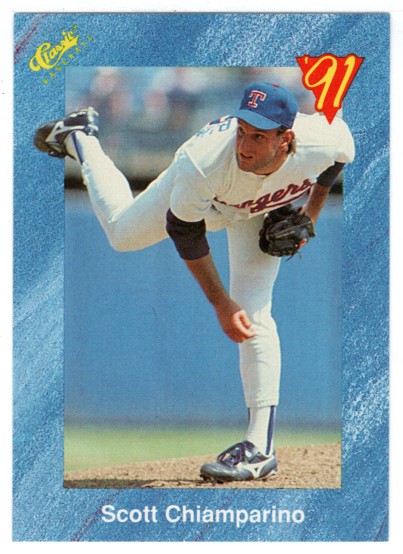 Scott Chiamparino - Texas Rangers (MLB Baseball Card) 1991 Classic I # 84 Mint