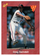 Greg Swindell - Cleveland Indians (MLB Baseball Card) 1991 Classic II # 10 Mint