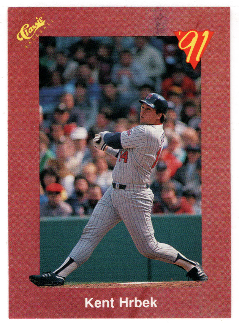 Kent Hrbek - Minnesota Twins  (MLB Baseball Card) 1991 Classic II # 15 Mint