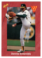 Dennis Eckersley - Oakland Athletics (MLB Baseball Card) 1991 Classic II # 18 Mint