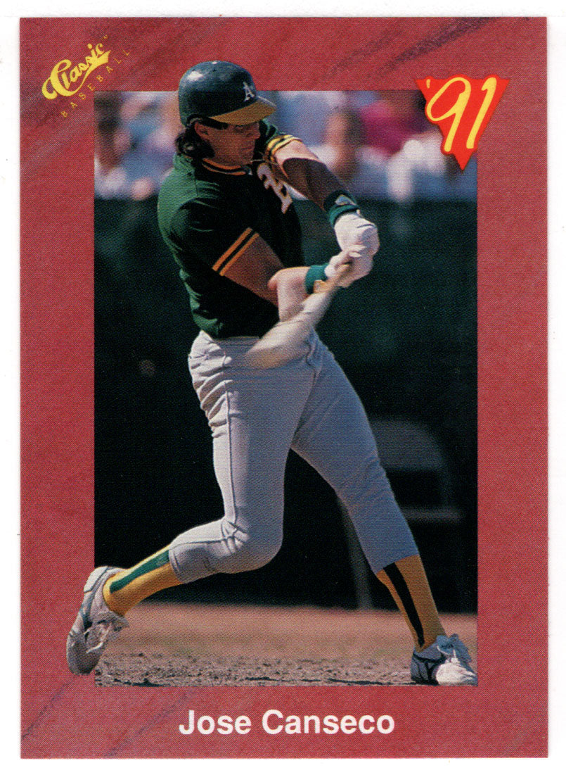 Jose Canseco - Oakland Athletics (MLB Baseball Card) 1991 Classic II # 19 Mint