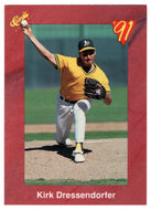 Kirk Dressendorfer - Oakland Athletics (MLB Baseball Card) 1991 Classic II # 20 Mint