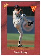 Steve Avery - Atlanta Braves (MLB Baseball Card) 1991 Classic II # 26 Mint