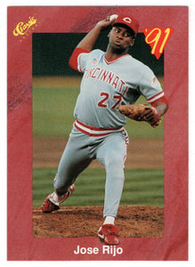 Jose Rijo - Cincinnati Reds (MLB Baseball Card) 1991 Classic II # 31 Mint