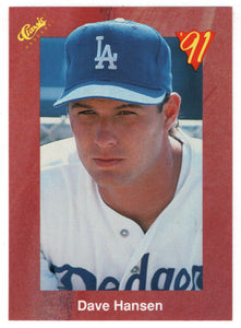 Dave Hansen - Los Angeles Dodgers (MLB Baseball Card) 1991 Classic II # 35 Mint