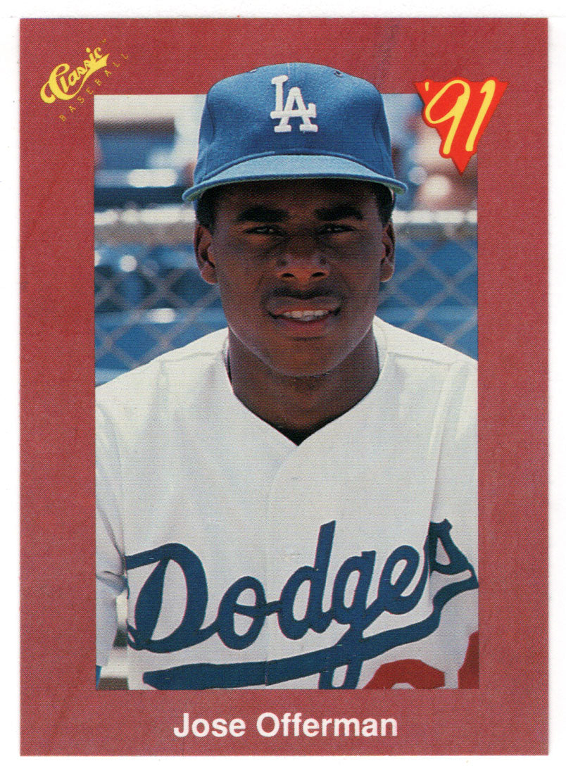 Jose Offerman - Los Angeles Dodgers (MLB Baseball Card) 1991 Classic II # 37 Mint