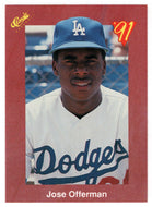 Jose Offerman - Los Angeles Dodgers (MLB Baseball Card) 1991 Classic II # 37 Mint