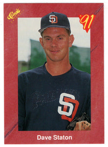 Dave Staton - San Diego Padres (MLB Baseball Card) 1991 Classic II # 4 –  PictureYourDreams
