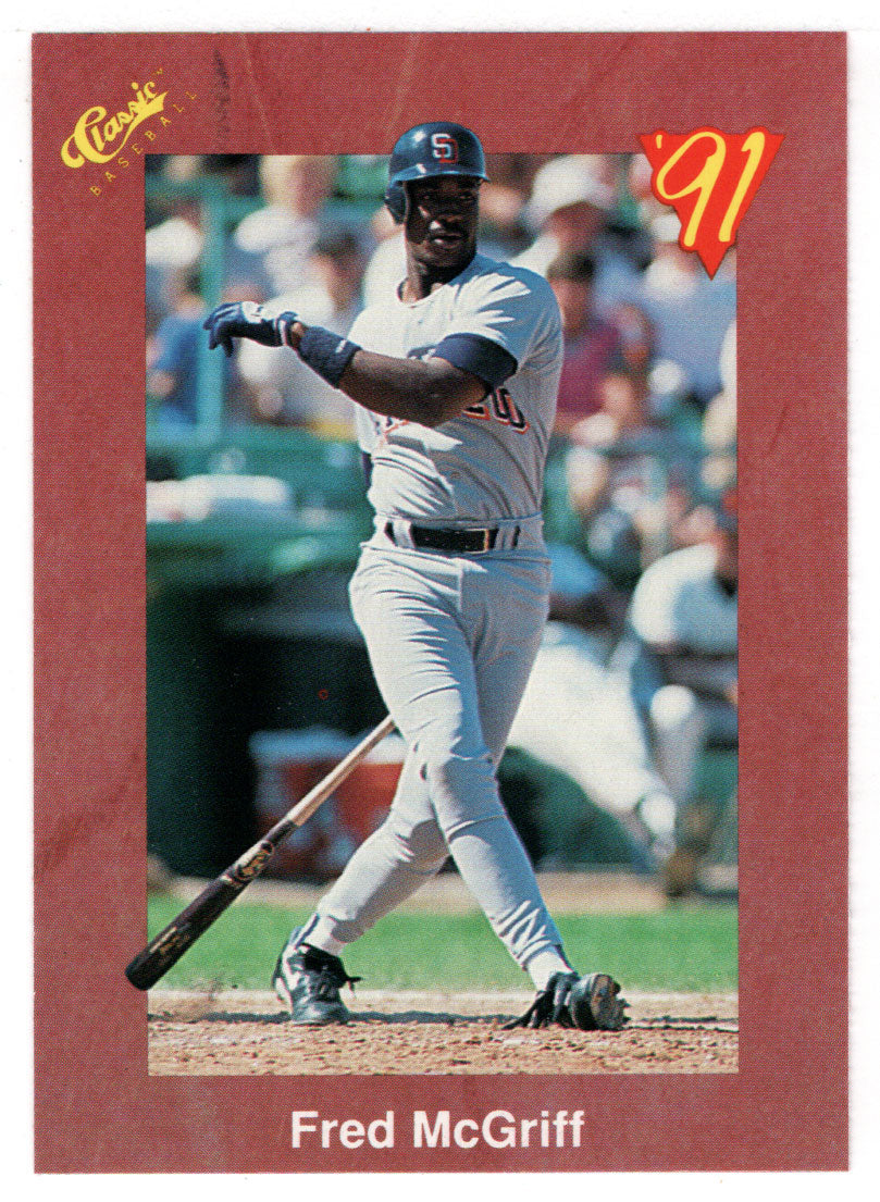 Fred McGriff - San Diego Padres (MLB Baseball Card) 1991 Classic II # 46 Mint