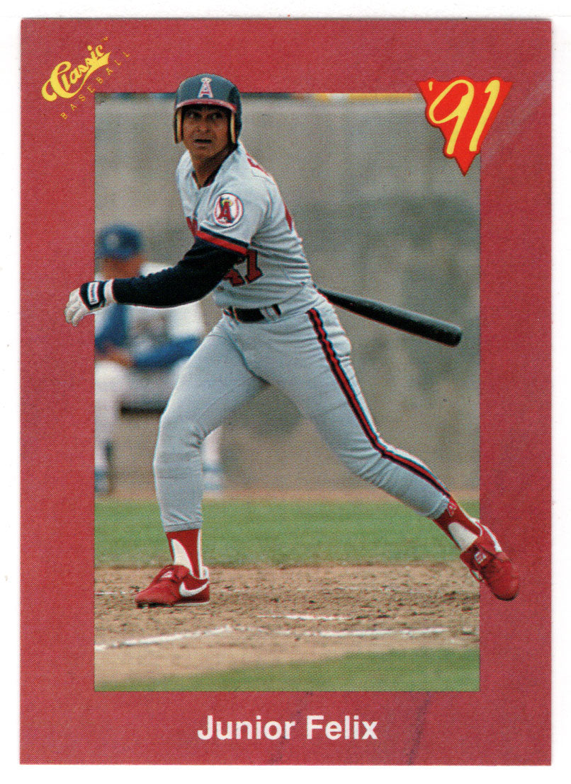 Junior Felix - California Angels (MLB Baseball Card) 1991 Classic II # 48 Mint