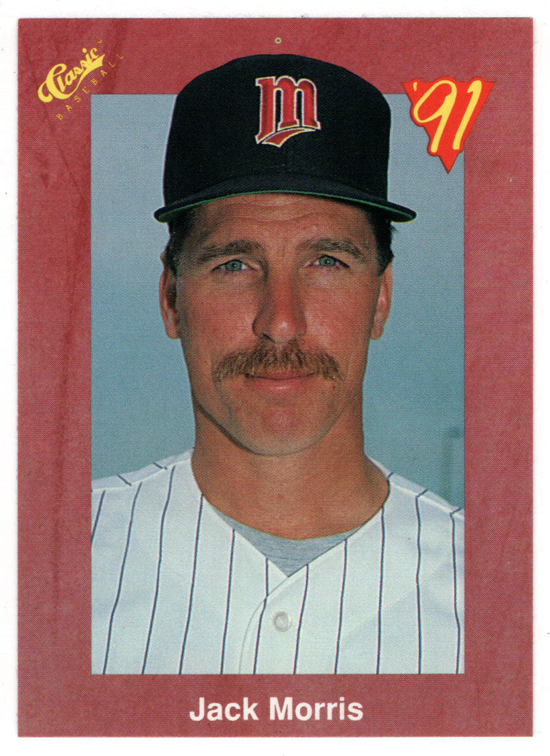 Jack Morris - Minnesota Twins (MLB Baseball Card) 1991 Classic II # 49 Mint