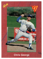 Chris George - Milwaukee Brewers (MLB Baseball Card) 1991 Classic II # 50 Mint